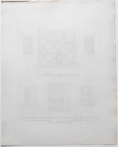 Decorations of various Groined Ceilings in the Palace of Farnessina the Vatican and the Maggiore Monastery